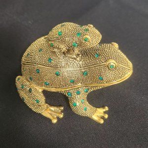 Bombay Brass Frog 3 Piece Desk Set